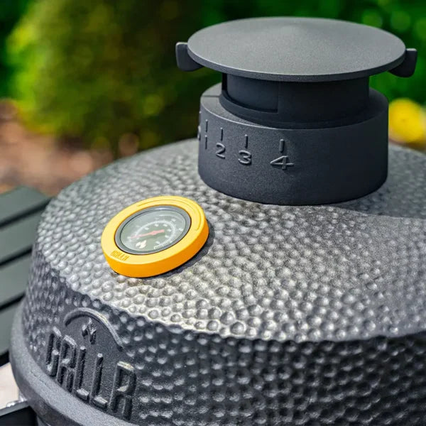 GRLLR Ember Classic 18 inch Charcoal Black Kamado