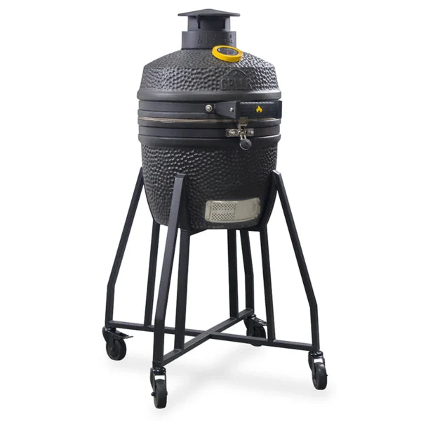 GRLLR Ember Classic 16 inch Charcoal Black Kamado