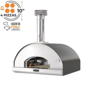Fontana Forni Marinara Anthracite Build In Wood Pizza Oven