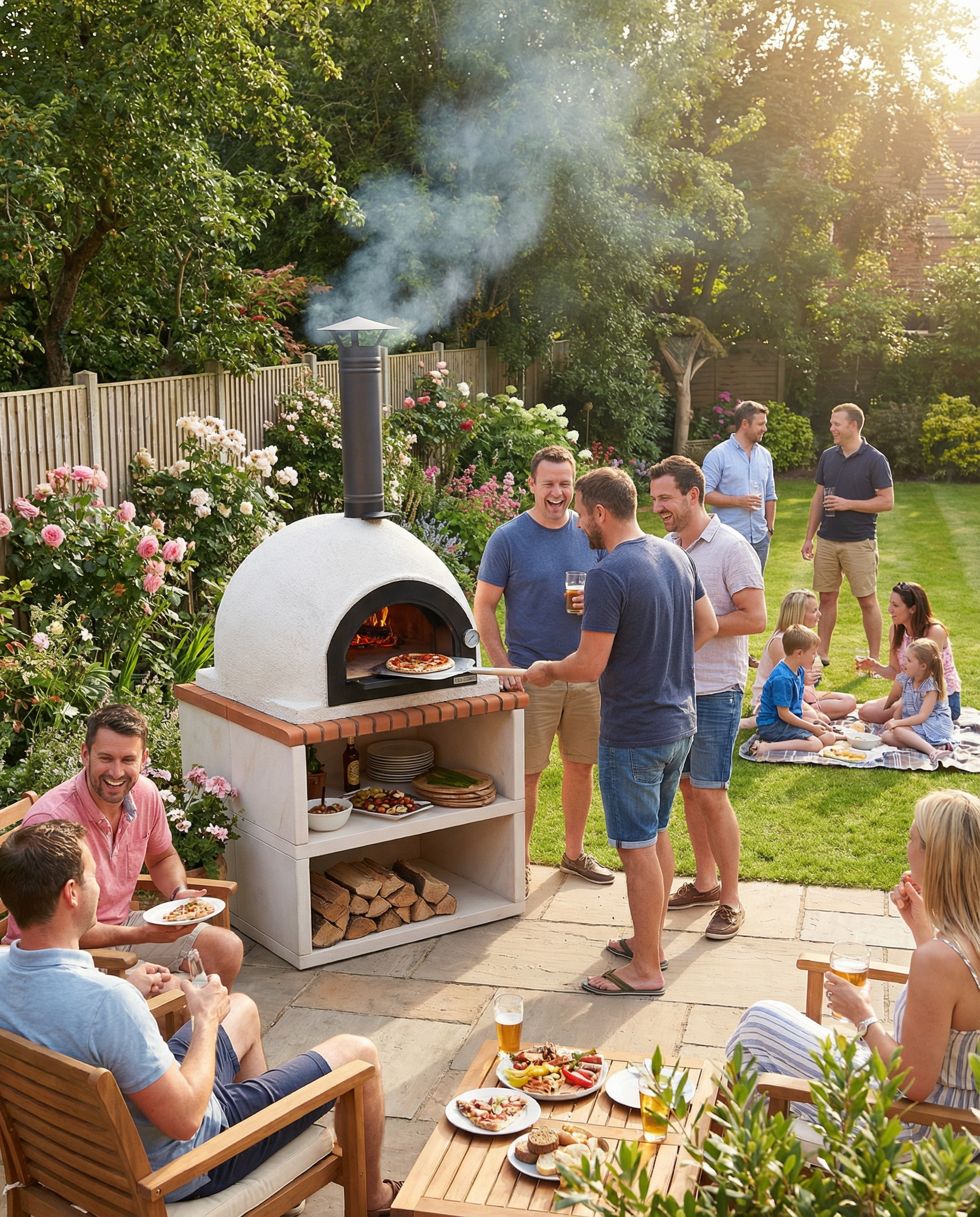 Xclusive Décor - Royal Wood-Fired Pizza Oven & Stand