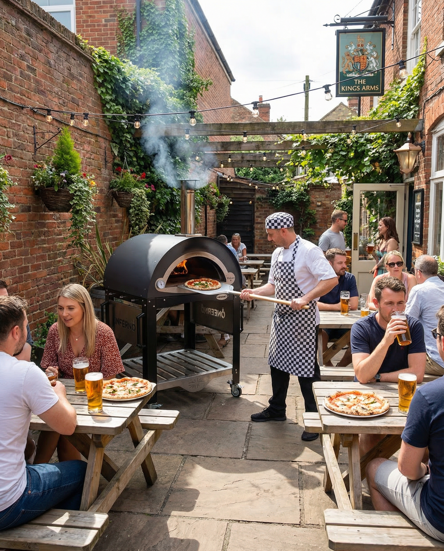 Inferno Vulcan+ Wood-Fired Pizza Oven