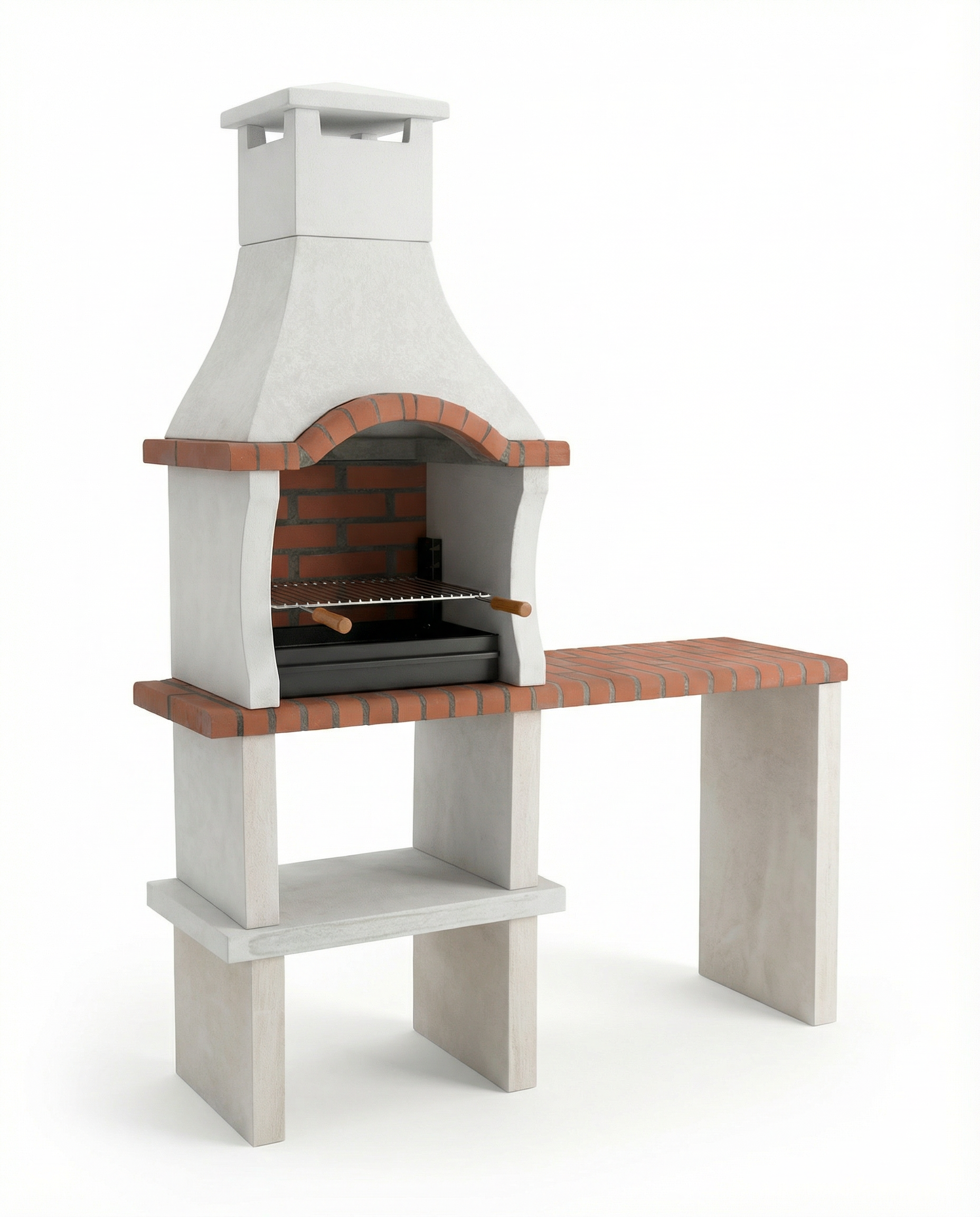 Xclusive Decor Somerset Barbecue with Side Table