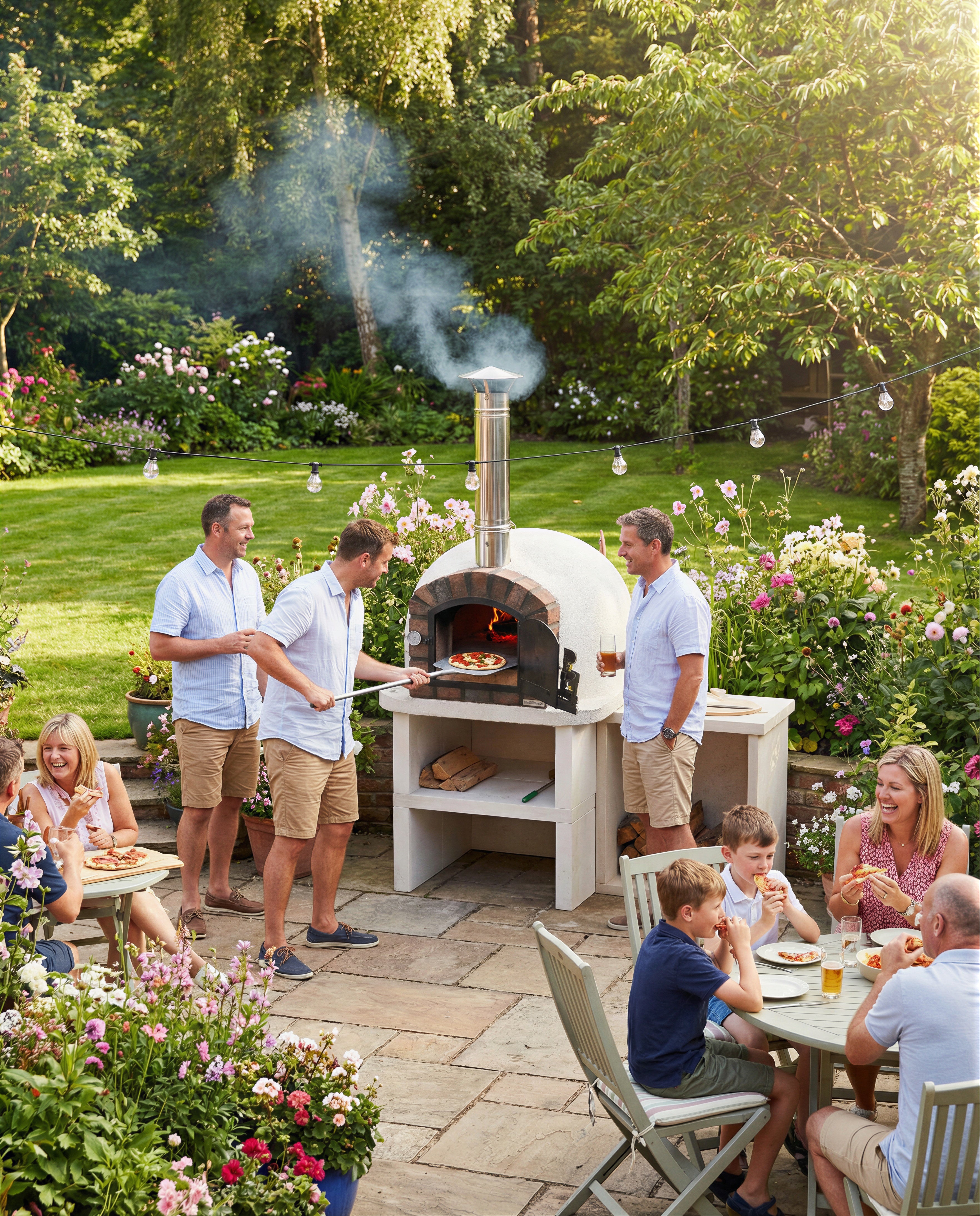 Xclusive Décor - Premier Wood-Fired Pizza Oven Set