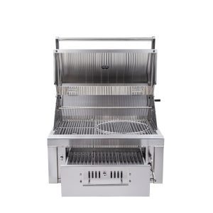 Sunstone 30″ Charcoal & Wood Hybrid Single Zone Grill