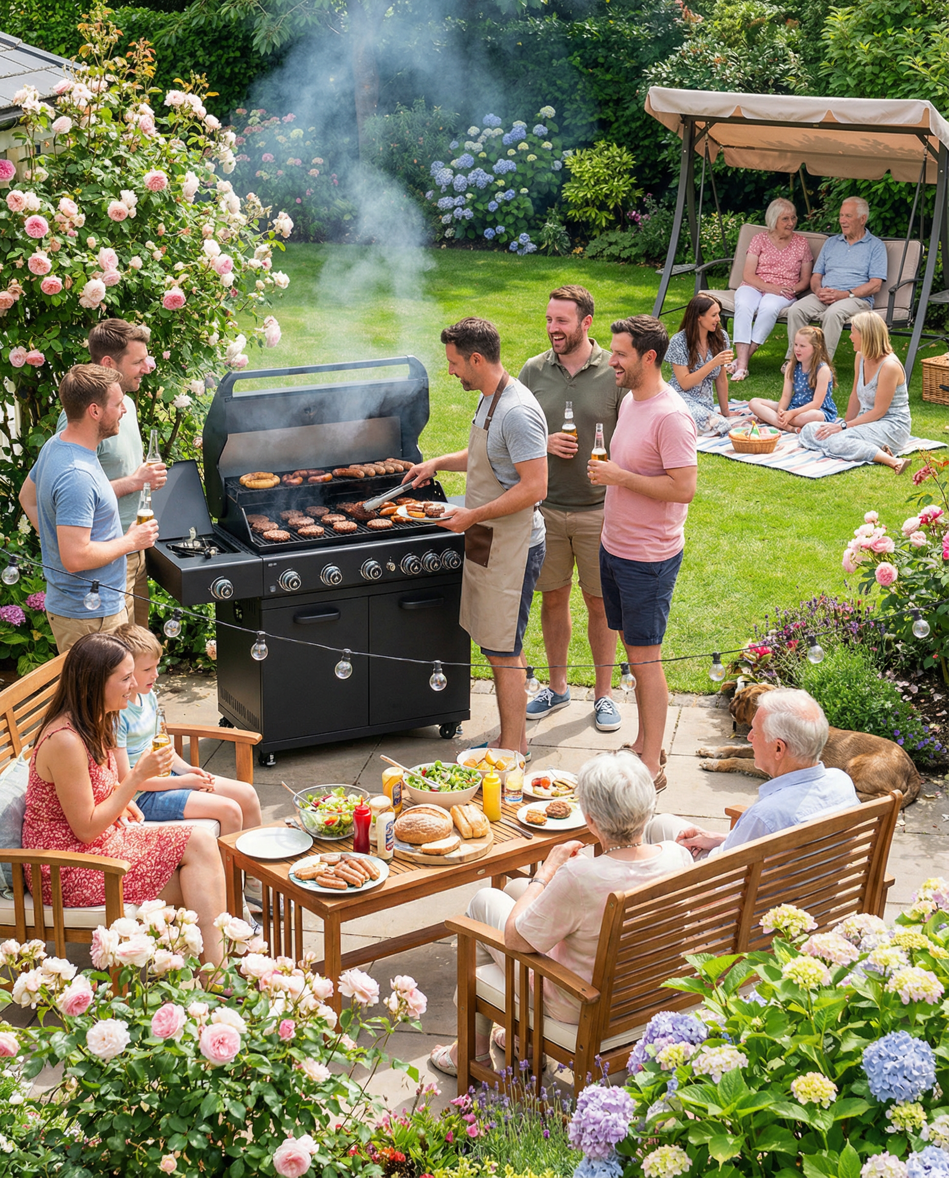 GRLLR Prime G5S 5 Burner Gas Barbecue
