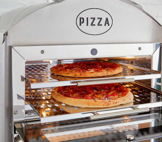 King Edward - Pizza King Electric Pizza Oven with Warmer