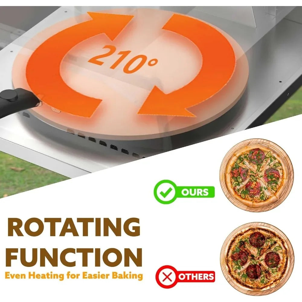 Everything Pizza Ovens -  Fuoco 12" Portable Wood Fired Pizza Oven Kit