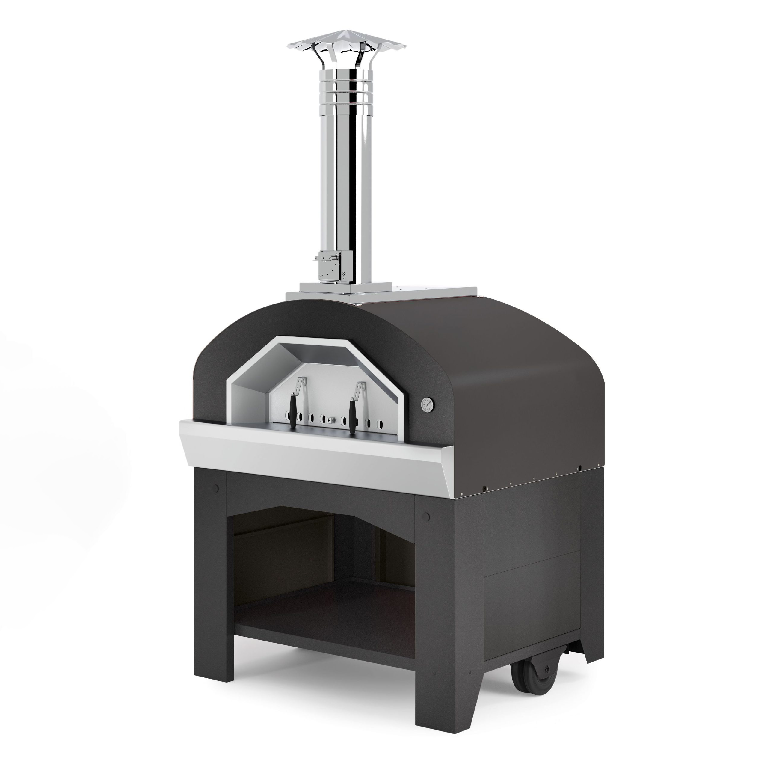 Fontana - Prometeo Commercial Wood Fired Pizza Oven with Cart